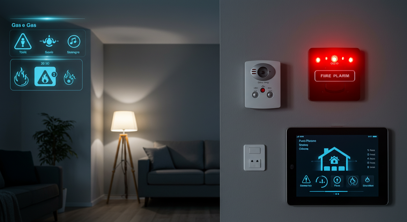 Công Nghệ An Toàn Nhà Ở: Từ Cảm Biến Khí Độc Đến Hệ Thống Cảnh Báo Cháy Hiện Đại Công Nghệ An Toàn Nhà Ở: Từ Cảm Biến Khí Độc Đến Hệ Thống Cảnh Báo Cháy Hiện Đại
