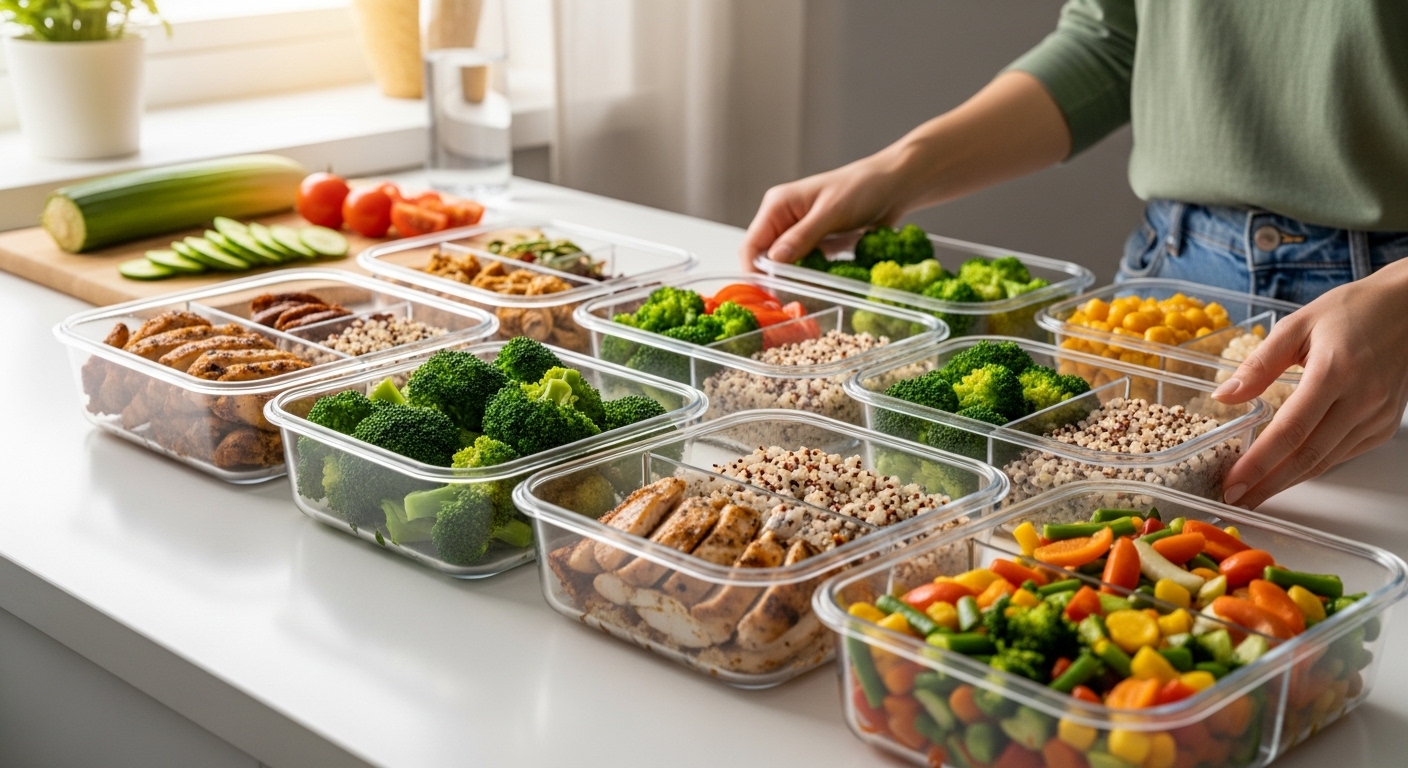 Meal prep – Chuẩn bị bữa ăn trong tuần để ăn uống lành mạnh không ngại bận Meal prep – Chuẩn bị bữa ăn trong tuần để ăn uống lành mạnh không ngại bận
