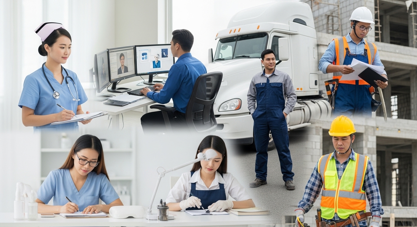 Các ngành nghề hot dành cho người Việt tại Mỹ năm 2025 Các ngành nghề hot dành cho người Việt tại Mỹ năm 2025