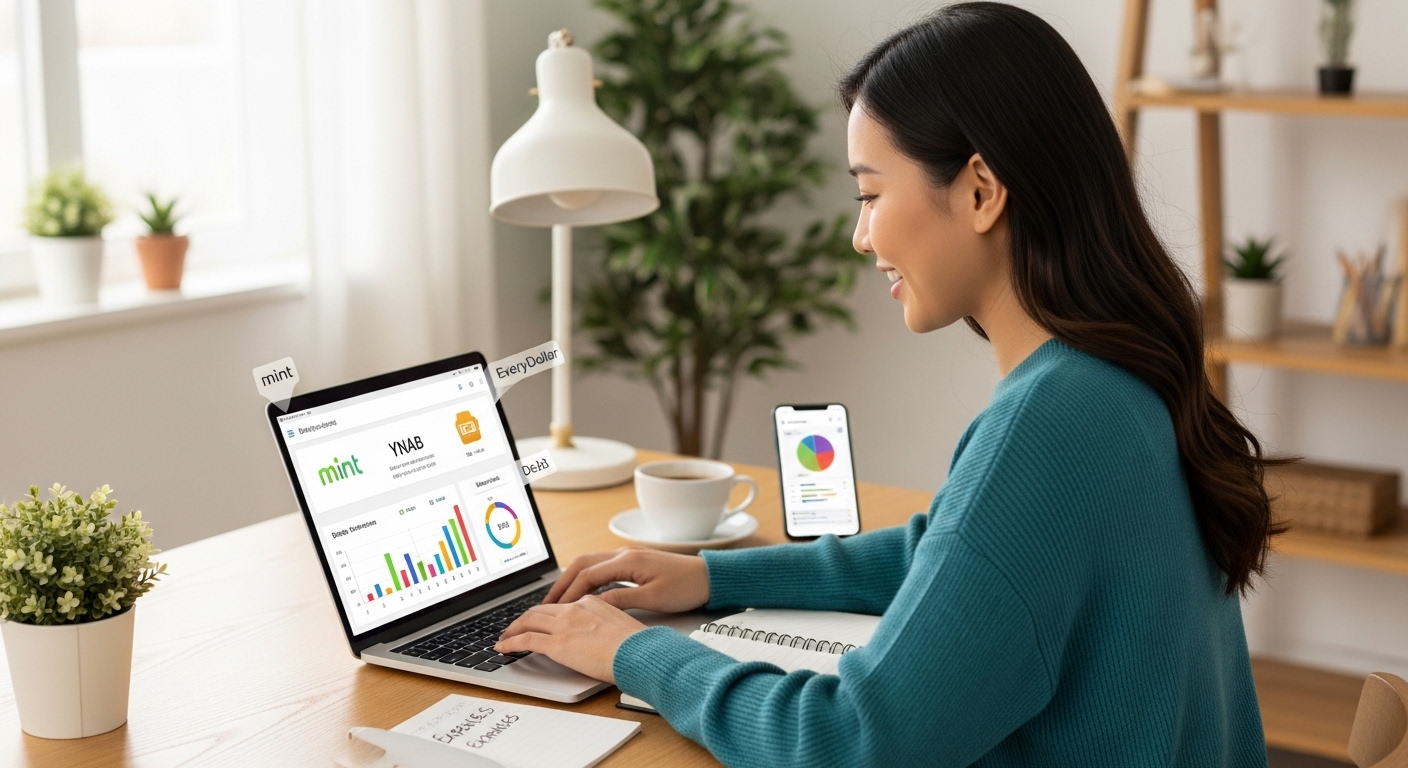 Sử dụng công cụ như Mint, YNAB, or EveryDollar để theo dõi nợ và chi tiêu