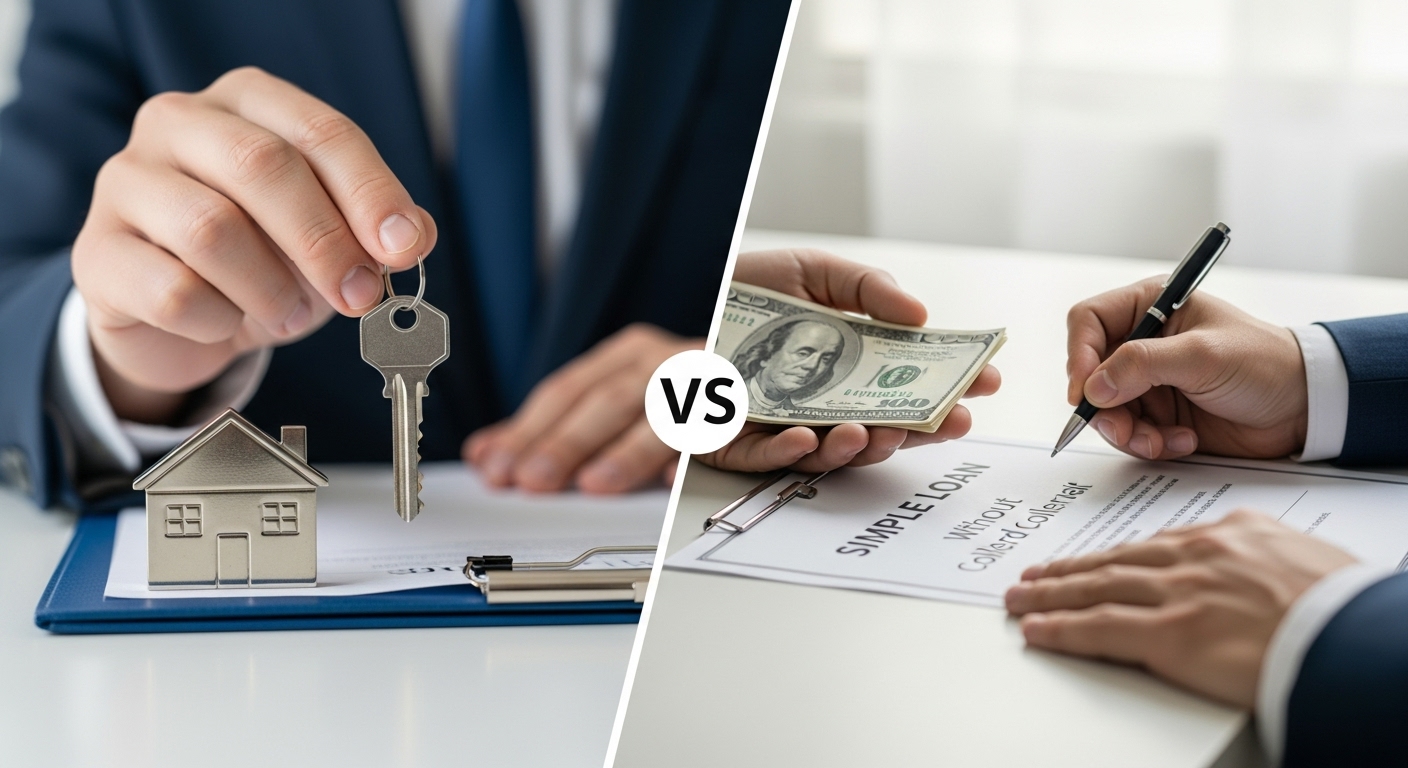 Sự khác biệt giữa vay tín chấp và vay thế chấp tại Mỹ Sự khác biệt giữa vay tín chấp và vay thế chấp tại Mỹ