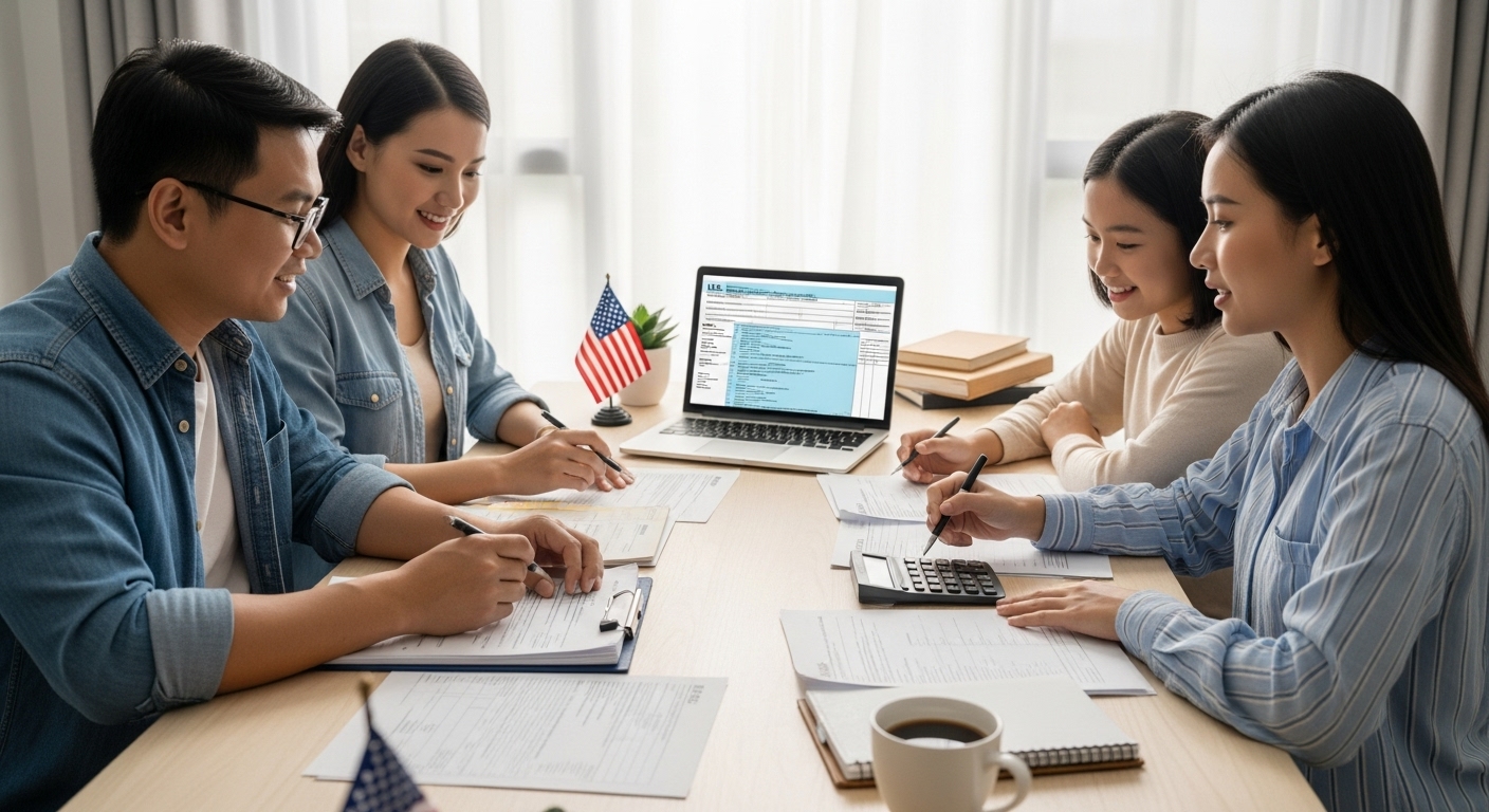 7 Bước Khai Thuế Ở Mỹ Dễ Hiểu Cho Người Việt – Mẹo Tiết Kiệm Thuế Hợp Pháp 2025