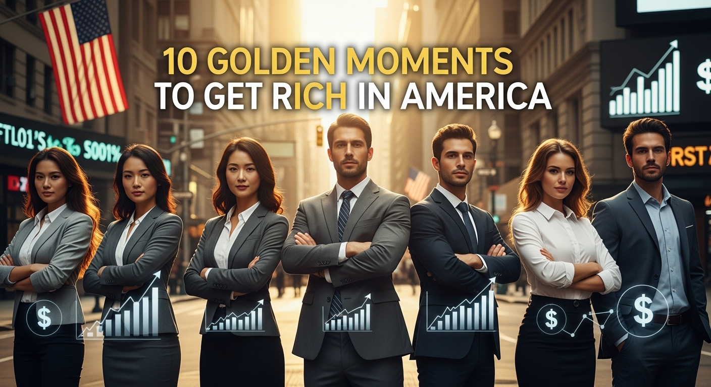 10 Thời Điểm Vàng Để Trở Nên Giàu Ở Mỹ – Bắt Đầu Ngay Hôm Nay 10 Thời Điểm Vàng Để Trở Nên Giàu Ở Mỹ – Bắt Đầu Ngay Hôm Nay